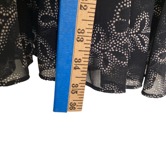 Likely Rowe Floral Tie Neck Dress Size 8 Black - Picture 8 of 13